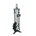 Manor Black Loop Handle Companion Set
